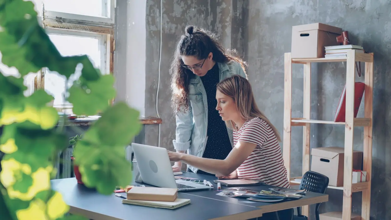 Young founders at work